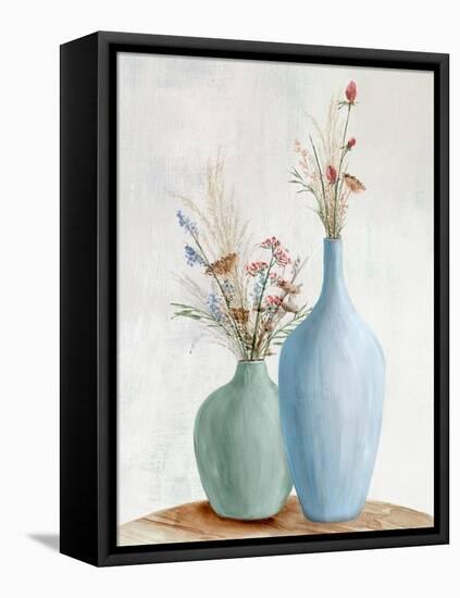 Spring Bouquet Vase II-Aria K-Framed Stretched Canvas