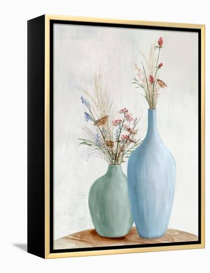 Spring Bouquet Vase II-Aria K-Framed Stretched Canvas