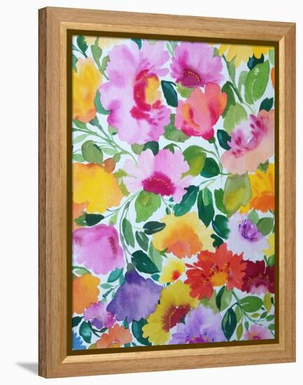 Spring Bouquet-Kim Parker-Framed Premier Image Canvas