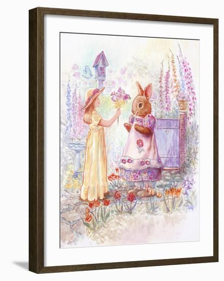 Spring Bouquet-Judy Mastrangelo-Framed Giclee Print