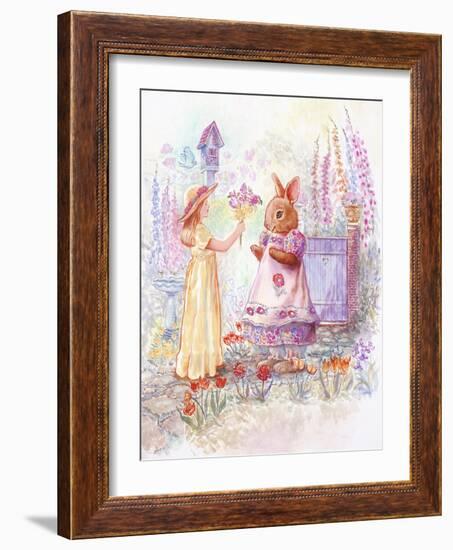 Spring Bouquet-Judy Mastrangelo-Framed Giclee Print