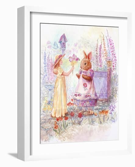 Spring Bouquet-Judy Mastrangelo-Framed Giclee Print