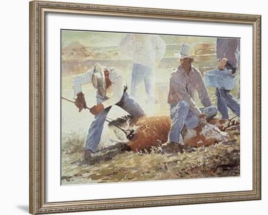 Spring Branding-LaVere Hutchings-Framed Art Print