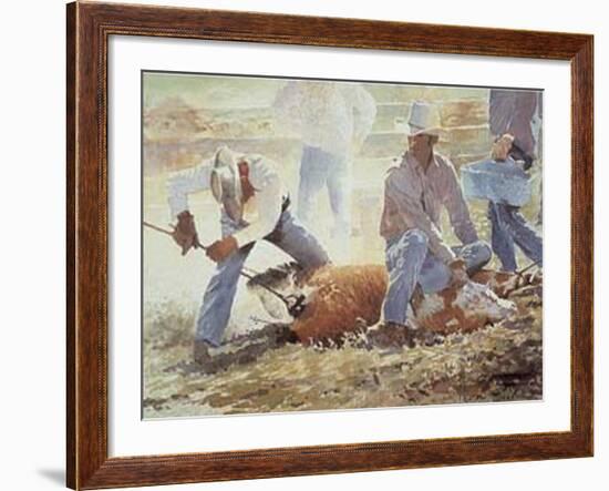 Spring Branding-LaVere Hutchings-Framed Art Print