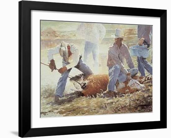 Spring Branding-LaVere Hutchings-Framed Art Print