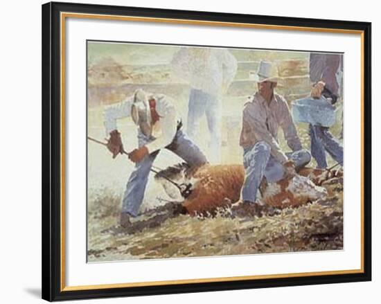 Spring Branding-LaVere Hutchings-Framed Art Print