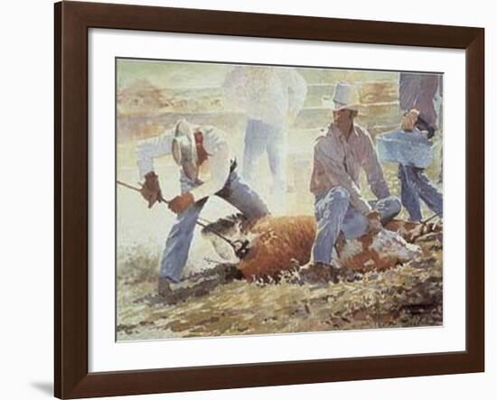 Spring Branding-LaVere Hutchings-Framed Art Print