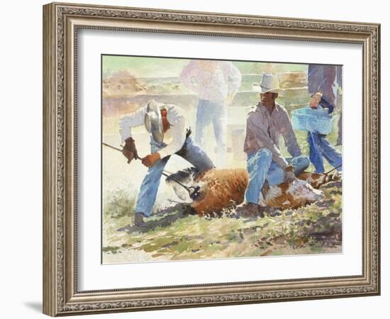 Spring Branding-LaVere Hutchings-Framed Giclee Print