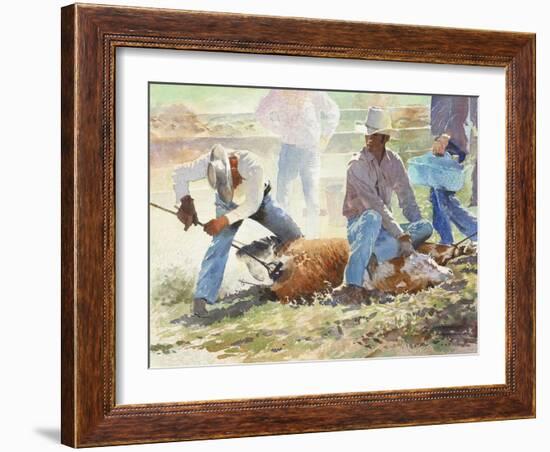 Spring Branding-LaVere Hutchings-Framed Giclee Print