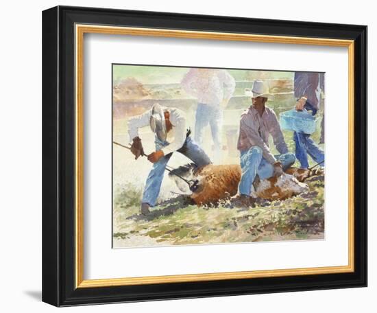 Spring Branding-LaVere Hutchings-Framed Giclee Print