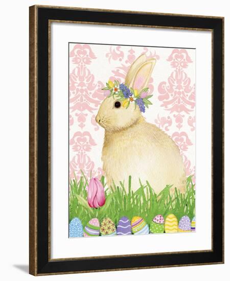 Spring Bunny III-Kathleen Parr McKenna-Framed Art Print