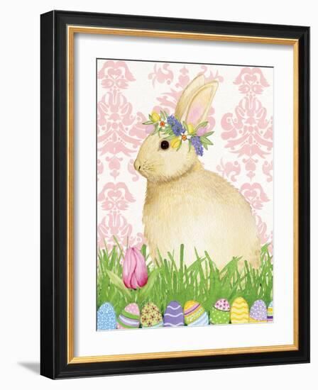 Spring Bunny III-Kathleen Parr McKenna-Framed Art Print