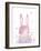 Spring Bunny - Teeny-weeny-Clara Wells-Framed Art Print