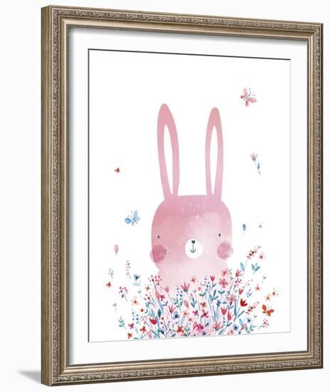Spring Bunny-Clara Wells-Framed Giclee Print