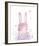 Spring Bunny-Clara Wells-Framed Giclee Print