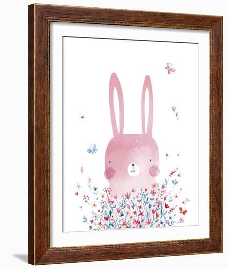 Spring Bunny-Clara Wells-Framed Giclee Print