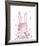 Spring Bunny-Clara Wells-Framed Giclee Print