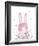 Spring Bunny-Clara Wells-Framed Giclee Print