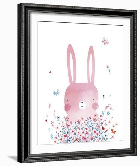 Spring Bunny-Clara Wells-Framed Giclee Print