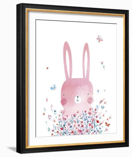 Spring Bunny-Clara Wells-Framed Giclee Print