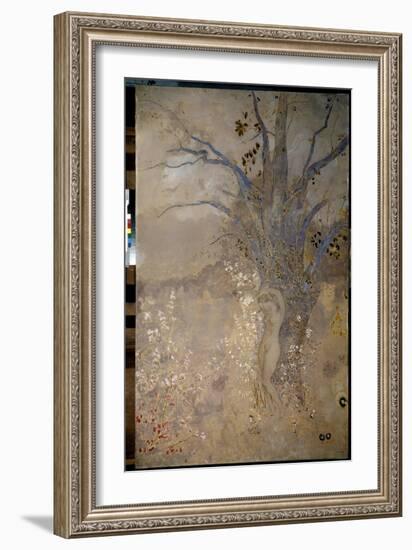 Spring by Odilon Redon-Odilon Redon-Framed Giclee Print