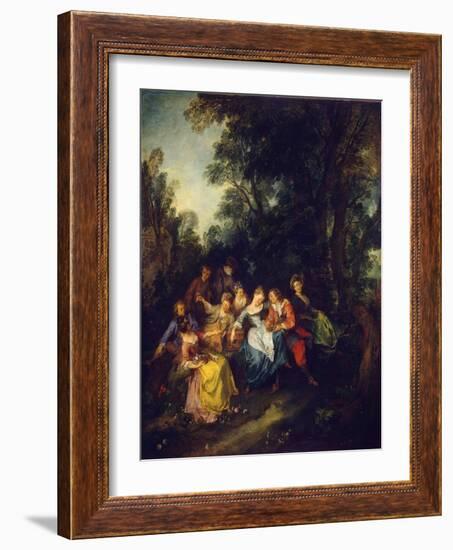 Spring, C1730-Nicolas Lancret-Framed Giclee Print