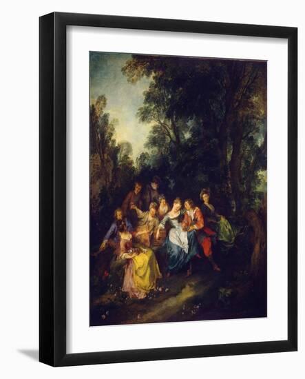 Spring, C1730-Nicolas Lancret-Framed Giclee Print