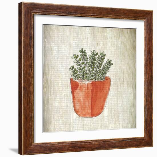 Spring Cactus 2-Kimberly Allen-Framed Premium Giclee Print