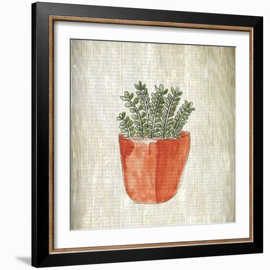 Spring Cactus 2-Kimberly Allen-Framed Premium Giclee Print