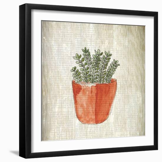 Spring Cactus 2-Kimberly Allen-Framed Premium Giclee Print