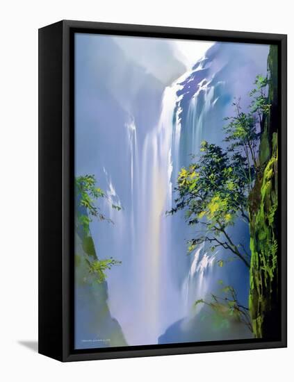 Spring Cascades-Thomas Leung-Framed Premier Image Canvas