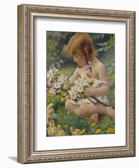 Spring. Circular, 1917-Franz Dvorak-Framed Giclee Print