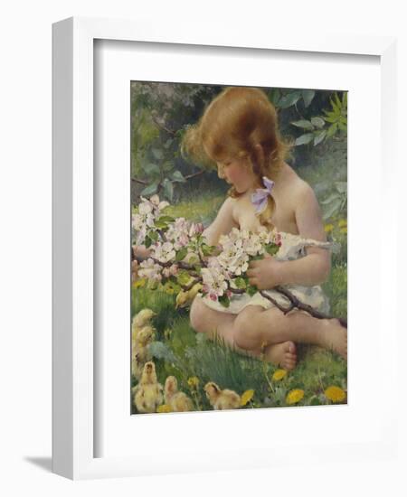 Spring. Circular, 1917-Franz Dvorak-Framed Giclee Print