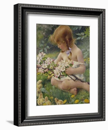 Spring. Circular, 1917-Franz Dvorak-Framed Giclee Print