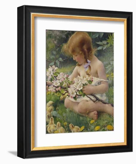 Spring. Circular, 1917-Franz Dvorak-Framed Giclee Print