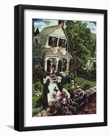 Spring Cleaning-Bill Bell-Framed Giclee Print