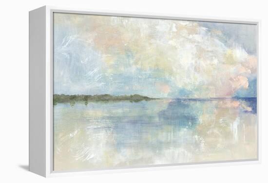 Spring Clouds I-Maya Woods-Framed Stretched Canvas