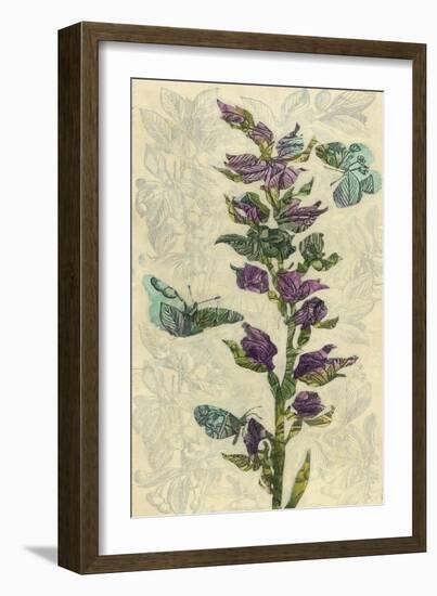 Spring Collage II-Megan Meagher-Framed Art Print