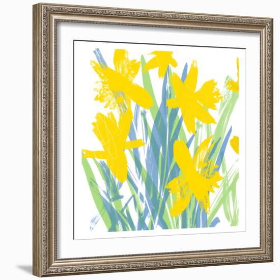 Spring Daffodils-Jenny Frean-Framed Giclee Print