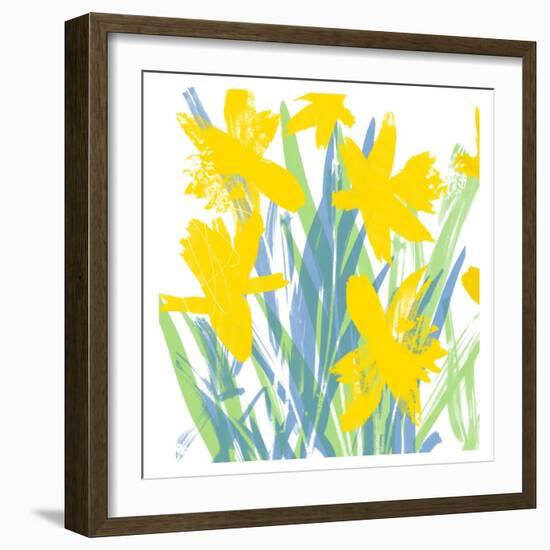 Spring Daffodils-Jenny Frean-Framed Giclee Print