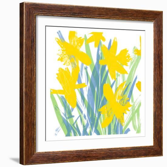 Spring Daffodils-Jenny Frean-Framed Giclee Print