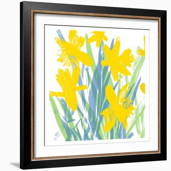 Spring Daffodils-Jenny Frean-Framed Giclee Print