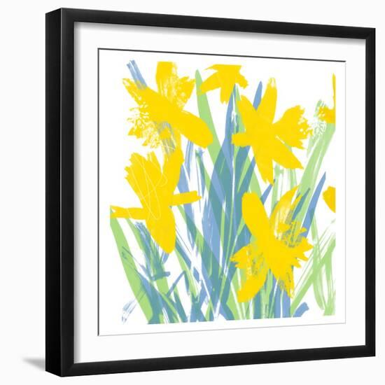 Spring Daffodils-Jenny Frean-Framed Giclee Print