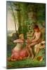 Spring (Daphnis And Chloe)-Jean-François Millet-Mounted Giclee Print