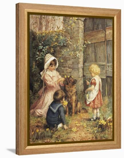 Spring Decorations-Agnes Gardner King-Framed Premier Image Canvas