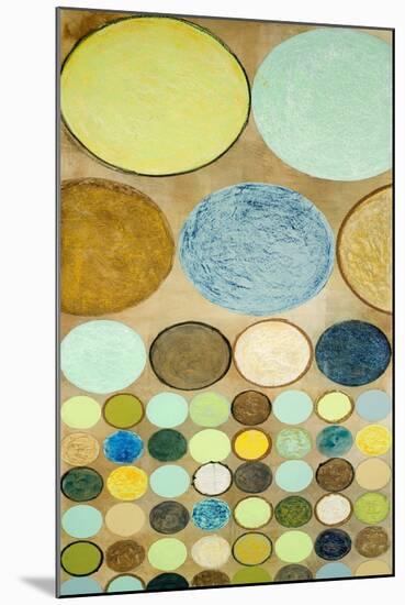 Spring Dots I-Michael Marcon-Mounted Art Print