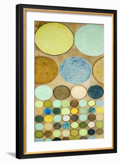 Spring Dots I-Michael Marcon-Framed Art Print