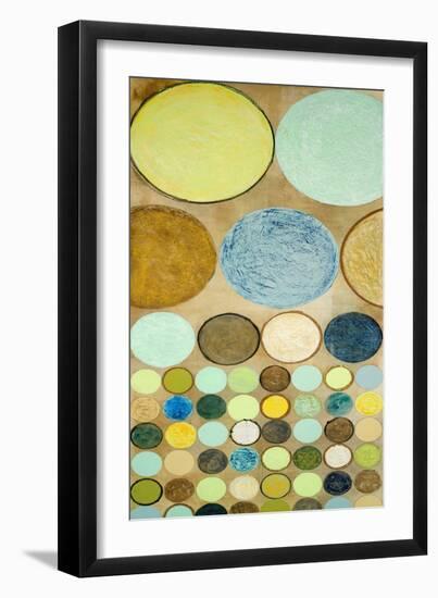 Spring Dots I-Michael Marcon-Framed Art Print