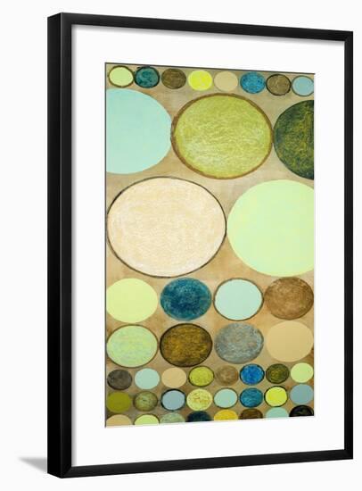 Spring Dots II-Michael Marcon-Framed Art Print