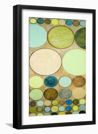 Spring Dots II-Michael Marcon-Framed Art Print